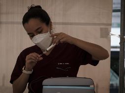 El 85% de la población mayor de edad cuenta con el esquema de dos dosis, pero sólo el 50% ha recibido la tercera vacuna. XINHUA/S. Armas