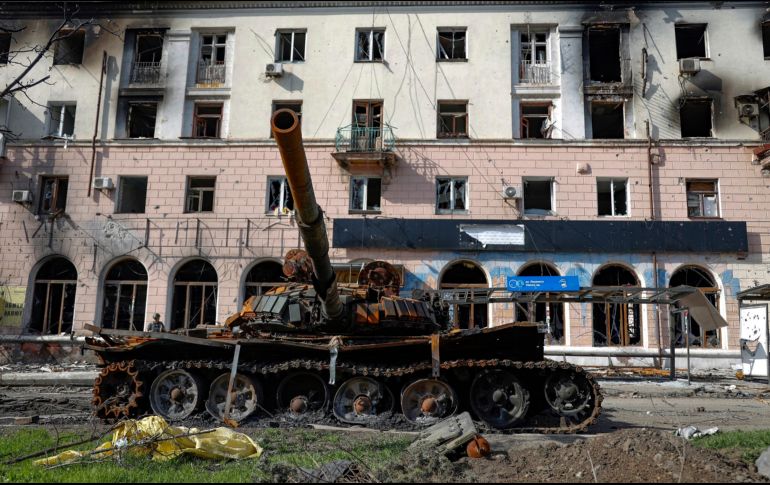 María Ponomarenko es acusada de difundir públicamente información falsa sobre el uso de las Fuerzas Armadas de la Federación de Rusia. AP/A. Alexandrov