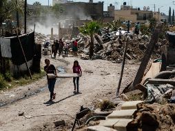 Las construcciones derribadas eran semifijas. EL INFORMADOR/G. Gallo