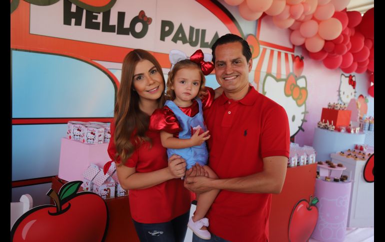 Jo Martínez, Paula y Ernesto Guzmán. GENTE BIEN JALISCO/Claudio Jimeno
