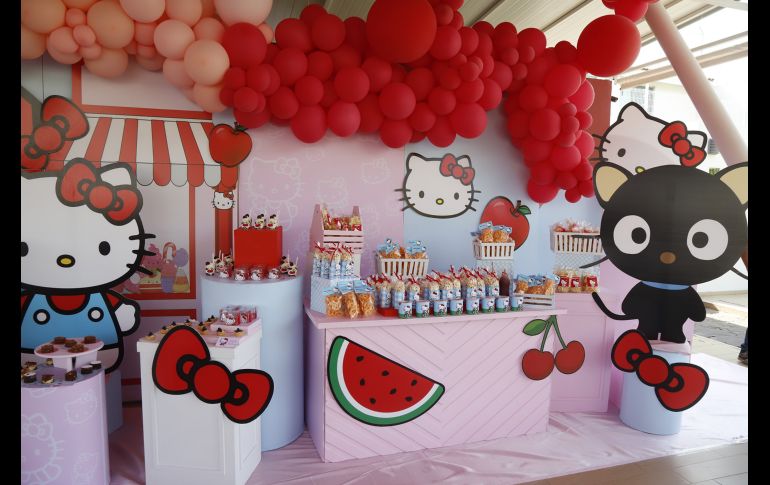 Candy bar y decoración. GENTE BIEN JALISCO/Claudio Jimeno