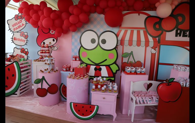 Candy bar y decoración. GENTE BIEN JALISCO/Claudio Jimeno