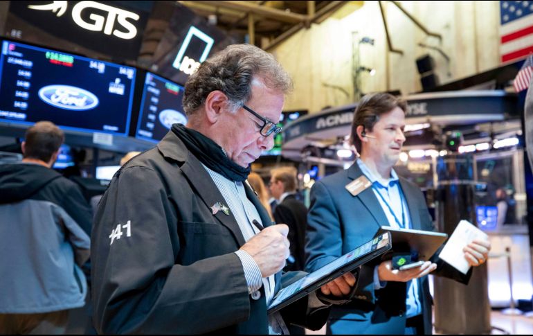 Entre los treinta valores del Dow Jones, las mayores pérdidas  fueron para Intel, Salesforce y Walgreens. AP/N. Pereira