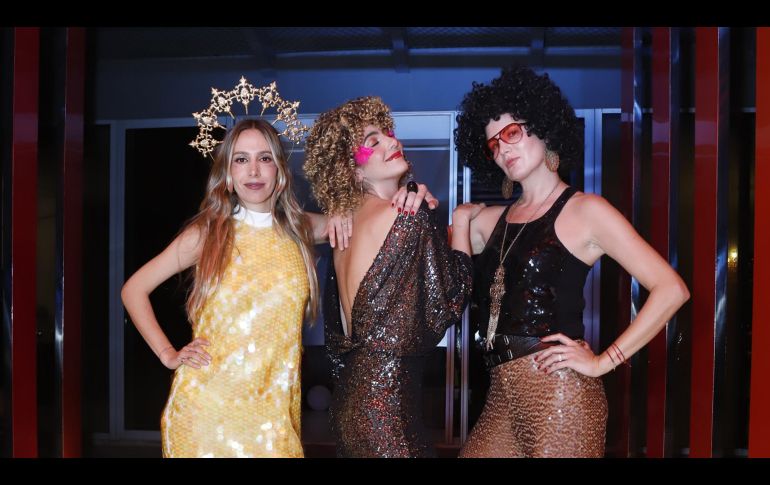 Lorena Armendáriz, Karla Cova Villa “La chula” y Liliana Terán. GENTE BIEN JALISCO/Claudio Jimeno