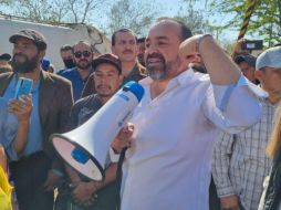 Sergio Chávez informa que se firmará un acuerdo con los pepenadores del basurero de Matatlán y reiteró que sí habrá una clausura parcial en la parte norte y sur del basurero. EL INFORMADOR / E. Granados