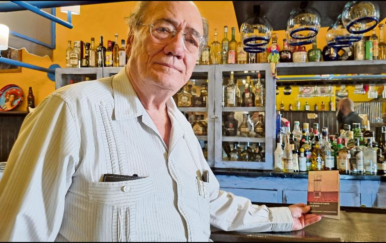 José María Murià. El historiador presentó un libro histórico y anecdótico sobre el tequila. EL INFORMADOR/R. Solís