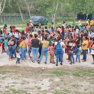 Migrantes se entregaron a las autoridades en Chiapas