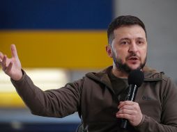 Zelenski está trabajando en la evacuación de más civiles de la planta. EFE / S. Dolzhenko