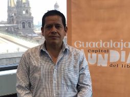 Julián Herbert resalta justamente el encuentro orgánico que tiene no solo con los lectores que se han sumado al programa de Guadalajara, Capital Mundial del Libro. CORTESÍA