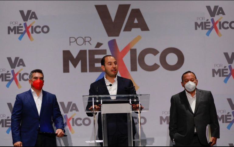 Se plantea contrapropuesta a la reforma electoral por parte de la coalición Va por México. ESPECIAL