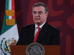 Marcelo Ebrard. Parte de los objetivos de las reuniones es concretar la inversión de EU en Centroamérica y el Sur de México. SUN/D. Simón