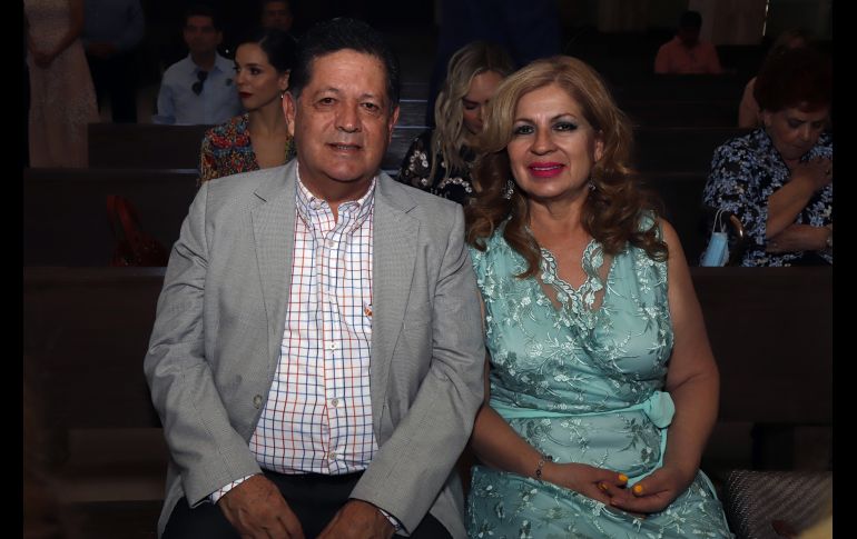 Ricardo Santana Zebada y Gemma Medina. GENTE BIEN JALISCO/Claudio Jimeno