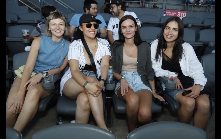 Olga Lakunina, Carla Ruvalcaba, Victoria Danylchuk y Olga Kharchuk. GENTE BIEN JALISCO/Claudio Jimeno