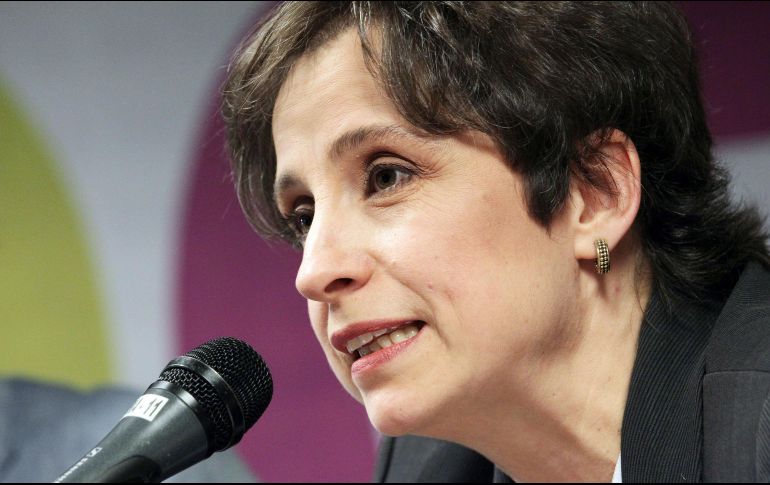 Carmen Aristegui reconoció que el uso de su imagen por parte de Va por México 