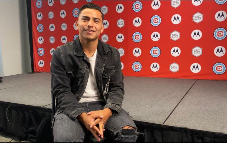 Jairo Torres podría debutar con el Chicago Fire el próximo 7 de mayo cuando se enfrenten de visita ante el Atlanta United. EFE/A. Montolivo