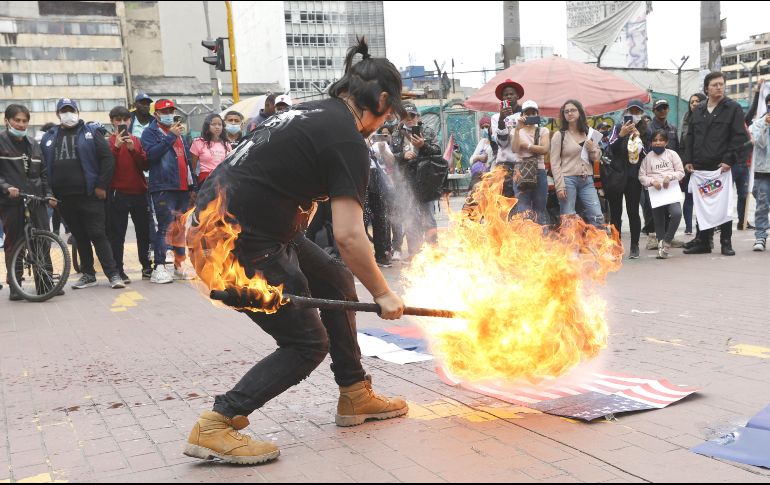 Colombia. Piden mejores condiciones laborales. EFE/M. Dueñas