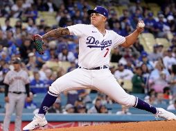 JULIO URÍAS. El mexicano no concedió boletos tras repartir ocho en sus cuatro primeras aperturas. AP / M. J. Terrill