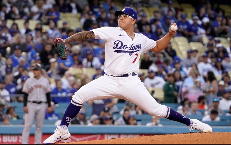 JULIO URÍAS. El mexicano no concedió boletos tras repartir ocho en sus cuatro primeras aperturas. AP / M. J. Terrill