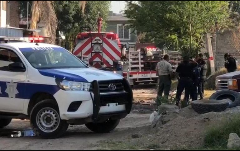 Los hechos se registraron a las 8:00 horas de este miércoles en el cruce de las calles Privada Pedro Moreno y Francisco I. Madero, en la colonia Santa Cruz del Valle. ESPECIAL /