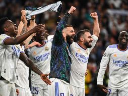El Real Madrid consiguió su pase a la Final de la Champions League, en donde se medirá al Liverpool. AFP/G. BOUYS