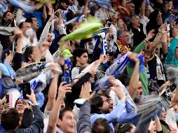 Real Madrid consiguió su pase a la Final con el empuje de su gente. AFP/J. SORIANO