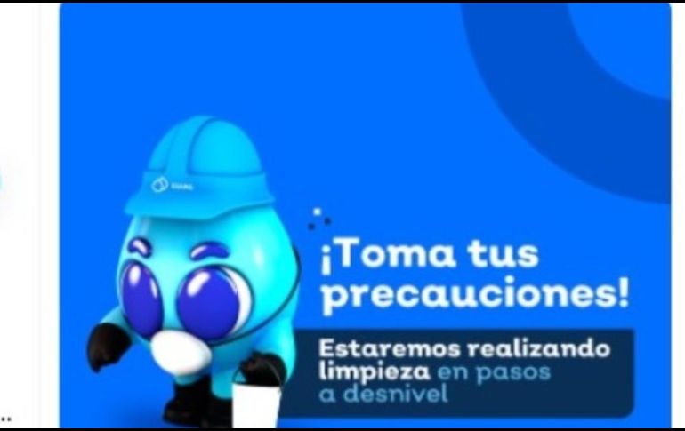El Siapa informó en redes sociales sobre el cierre de dos túneles. ESPECIAL