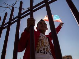 El Presidente López Obrador recuerda que la Unión Americana surgió de la llegada de migrantes de todo el mundo. NTX / ARCHIVO