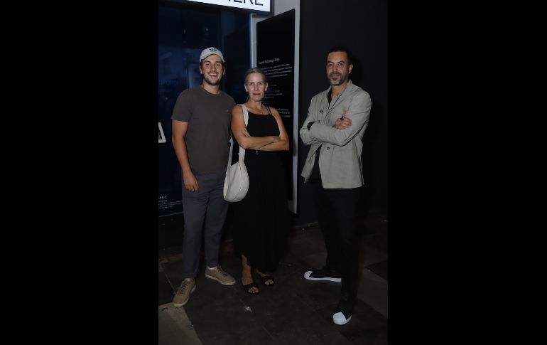 Santiago González, Daniela Pérez Verdía y Álvaro Cuevas. GENTE BIEN JALISCO/Claudio Jimeno