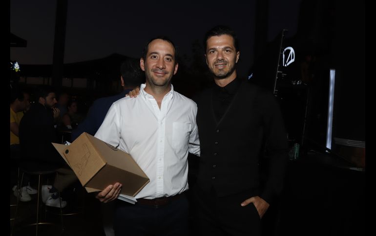 Pablo Errejón y Edoardo Papini. GENTE BIEN JALISCO/Claudio Jimeno