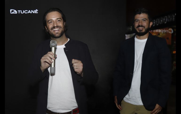 Seco Amutio Morett y Salvador Cantarero Romero. GENTE BIEN JALISCO/Claudio Jimeno