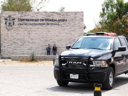 Refuerzan seguridad de planteles universitarios con camiones de vigilancia
