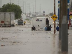 Las fuertes inundaciones causaron daños diversos, aunque no se reportan heridos o muertos. EFE/ARCHIVO