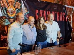 En el evento estuvieron Jaime Salinas, de Strauss de Production Entertainment; Juan Escalante, de Concerts Shows; Bibiana Camacho, de Turismo Zapopan, y Mauricio Andere, de Zamora Live. EL INFORMADOR / R. Solís