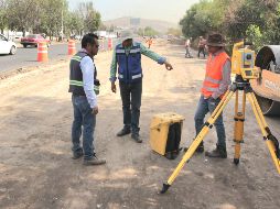Las obras preliminares dela Línea 4 comenzaron el pasado 2 de mayo en la Avenida Adolf Horn al cruce con las vías del ferrocarril. EL INFORMADOR / ARCHIVO