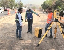 Las obras de la Línea 4 del Tren Ligero hacia Tlajomulco ya dieron inicio este mes en el punto de Adolf Horn. EL INFORMADOR/ A. CAMACHO