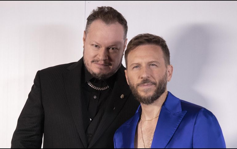 Noel y Leonel, quienes se encuentran en plena celebración del vigésimo aniversario de su primer disco 