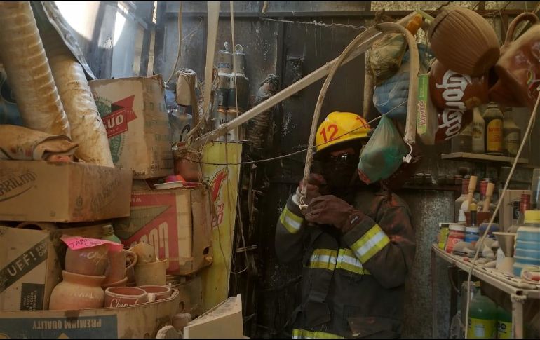 El dueño del establecimiento calculó que las pérdidas ascienden a 20 mil pesos. ESPECIAL/Ayuntamiento de Chapala