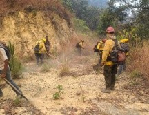 El incendio forestal se dio en los predios conocidos como El Norite, Soyatán y Las Ánimas. ESPECIAL