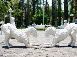 Esta exposición escultórica busca hacer visible la importancia del cuidado de los animales. ESPECIAL