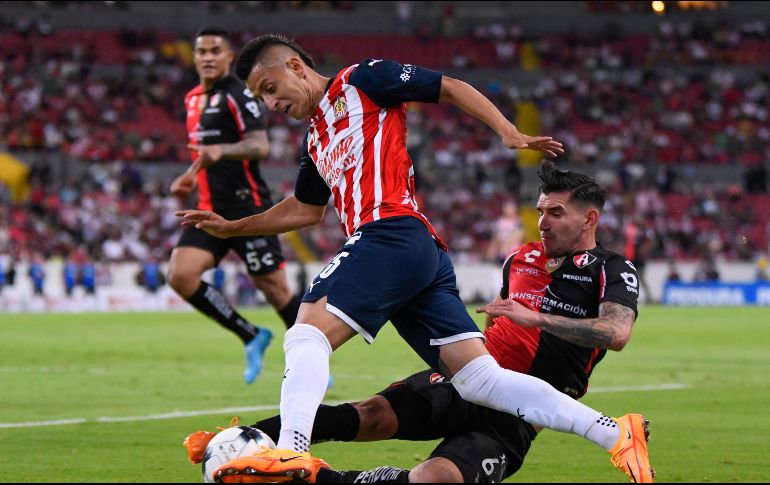 Chivas y Atlas se enfrentaron en la Jornada 11 con empate a un gol como resultado. IMAGO7