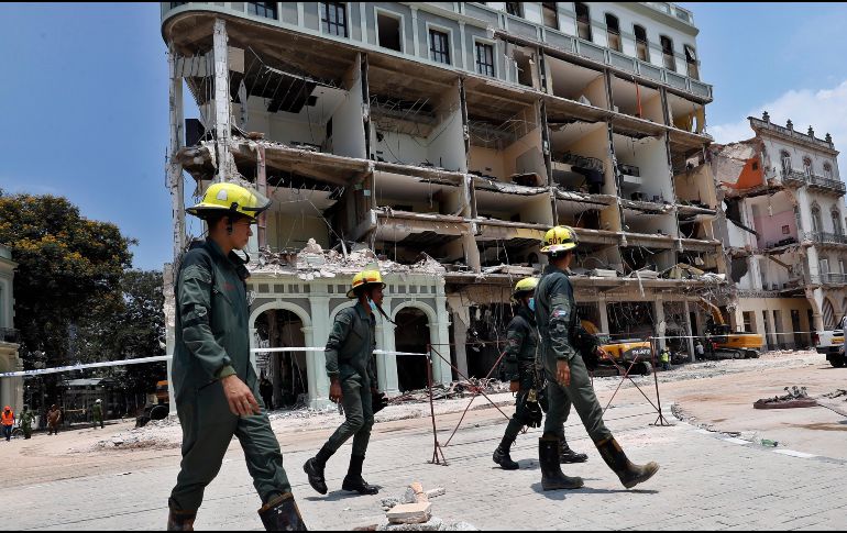 Suben a 40 el número de muertes por explosión en el Hotel Saratoga. INFORMADOR/ARCHIVO