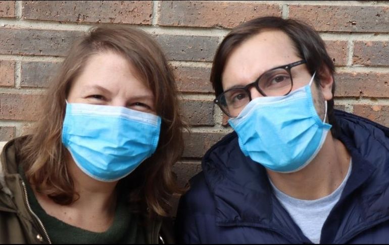 Lucila y Salvador son argentinos y viven en Shanghái desde hace seis años.