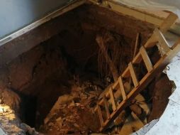 Cerca de la propiedad pasa un túnel, lo que ha causado afectaciones en varias viviendas. ESPECIAL/SSPM Sinaloa