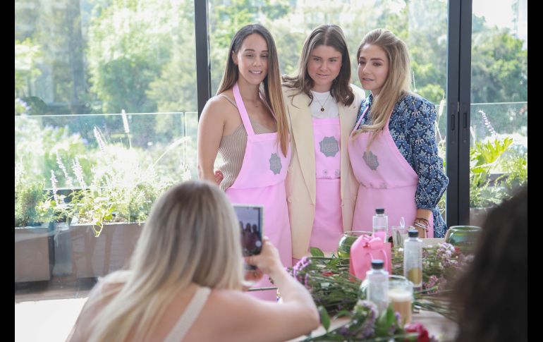Carola Gutiérrez, Ivette Meza y Brenda Mora. GENTE BIEN JALISCO/ Antonio Martínez