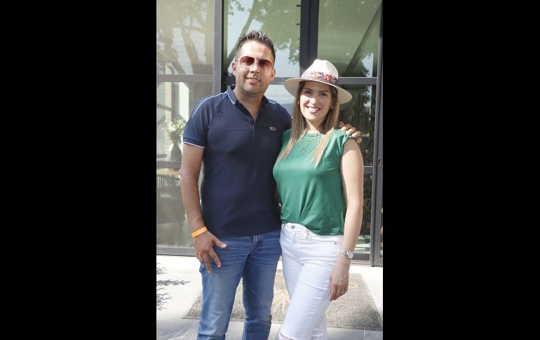 Jorge Serratos y Ana Fernanda Flores. GENTE BIEN JALISCO/Claudio Jimeno