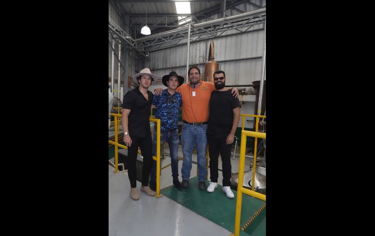 Alfonso Ledesma, Polo y Antonio Salles con Claudio de Angelis. GENTE BIEN JALISCO/Claudio Jimeno