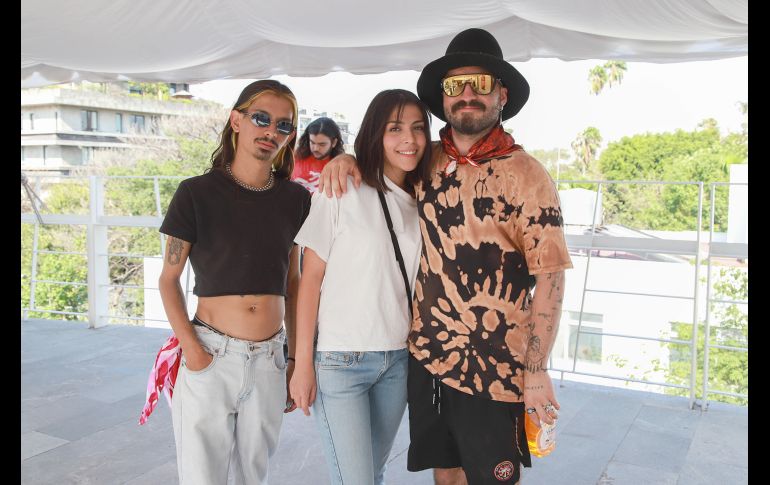 Lenin Ortega, Arantxa iDunny Santyago Barba. GENTE BIEN JALISCO/Antonio Martínez