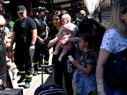 Polonia ha acogido a más de la mitad del total de los refugiados ucranianos. EFE/D. Delmanowicz