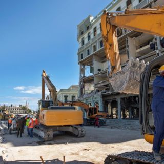 Terminan las labores de rescate en el hotel Saratoga de Cuba