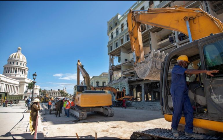 Terminadas las labores de rescate, se mantendrán dos días de luto oficial, según el presidente cubano. EFE/Y. Zamora